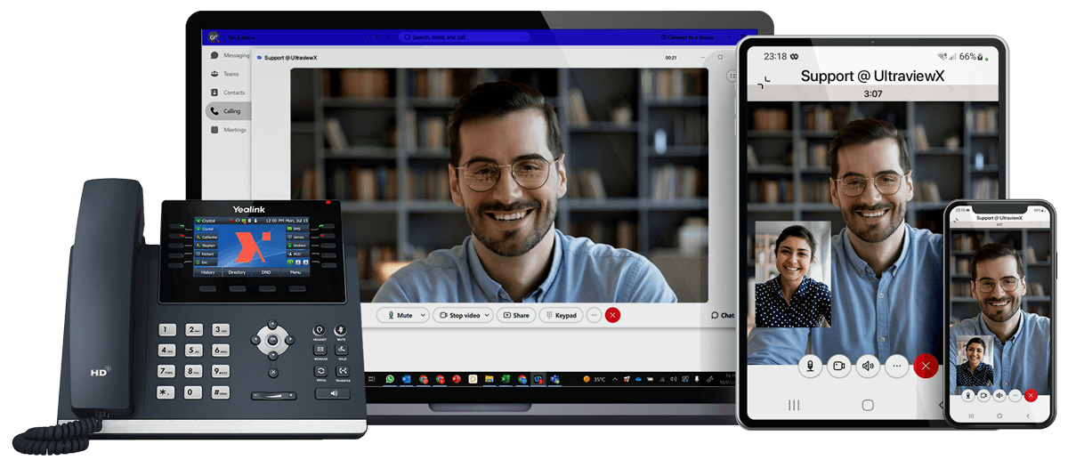 Cloud-based phone system by UltraviewX